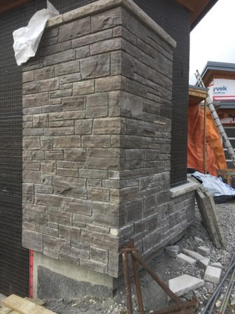 Full-bed masonry project